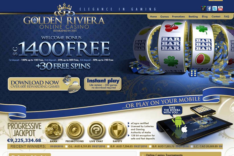 Golden Riviera Is Vegas Partner Lounge Casino