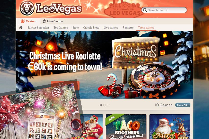 Plenty Of Christmas Offers At LeoVegas