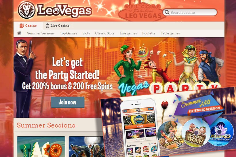 LeoVegas Supports Australian Online Casino Players