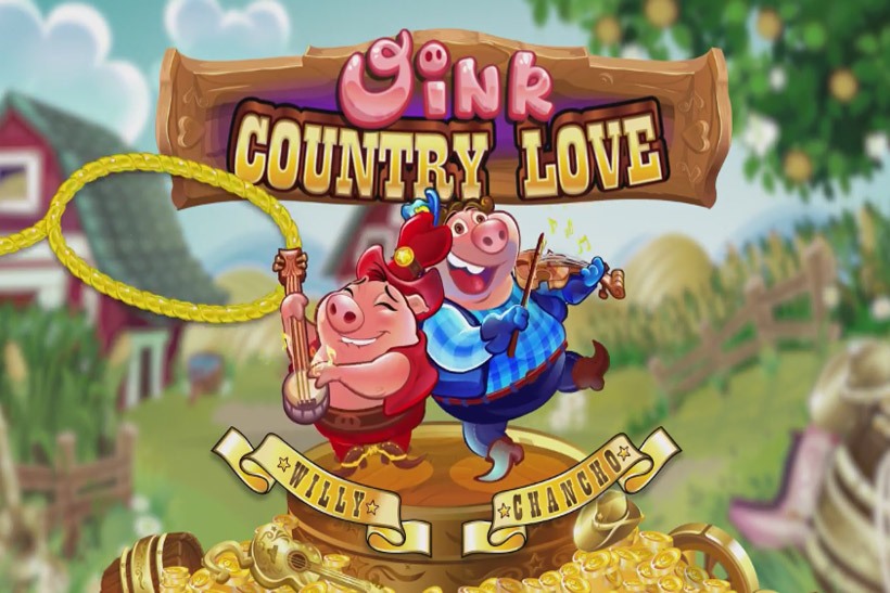 Oink Country Love Slot at Microgaming Casinos