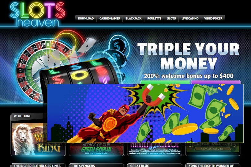 Slots Heaven Is Glowing With Bonuses