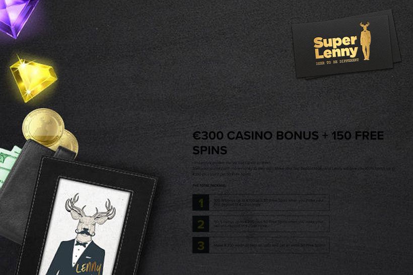 SuperLenny Casino Rolls Out Generous Welcome Package